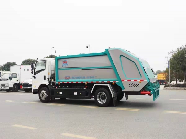 8方比亞迪T7純電動(dòng)壓縮垃圾車(chē)